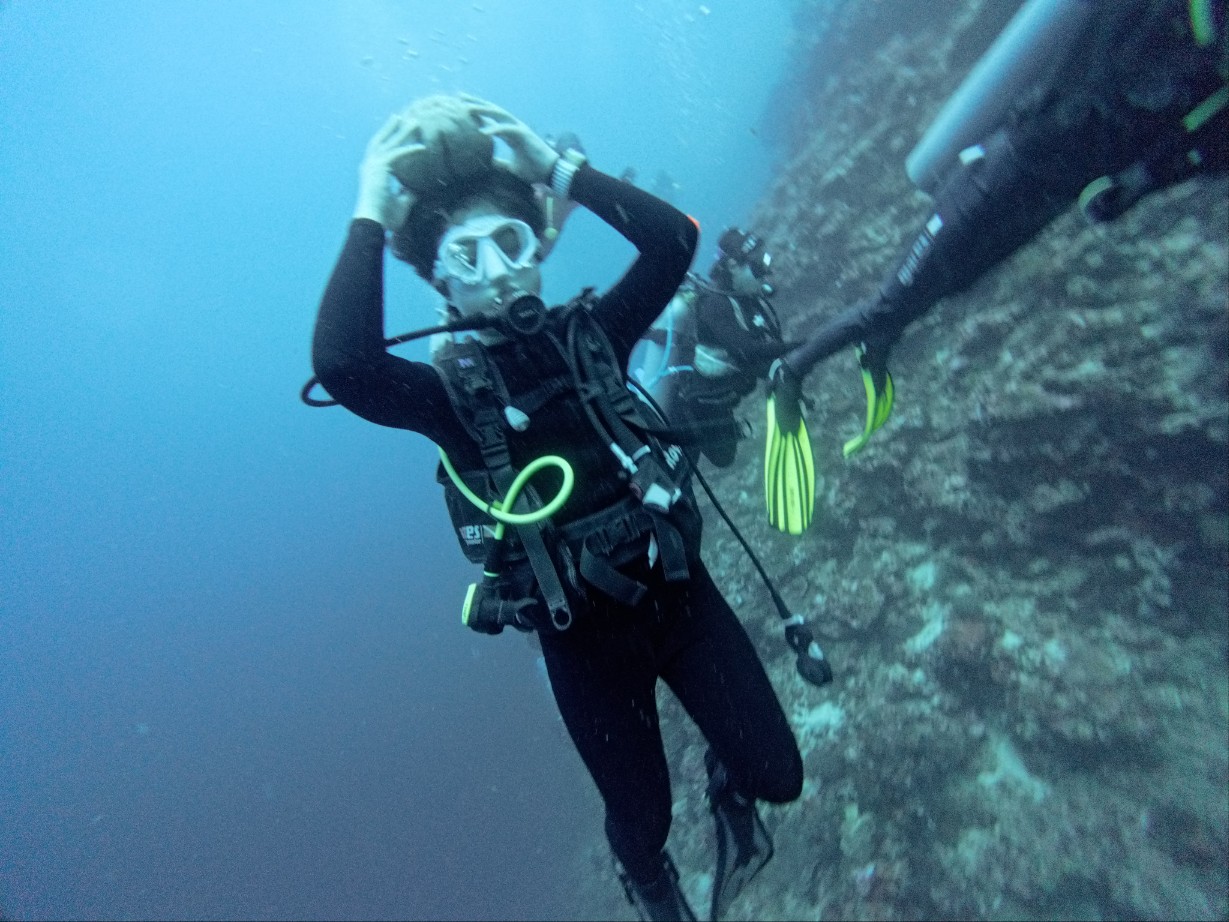 스쿠버다이빙 풍경